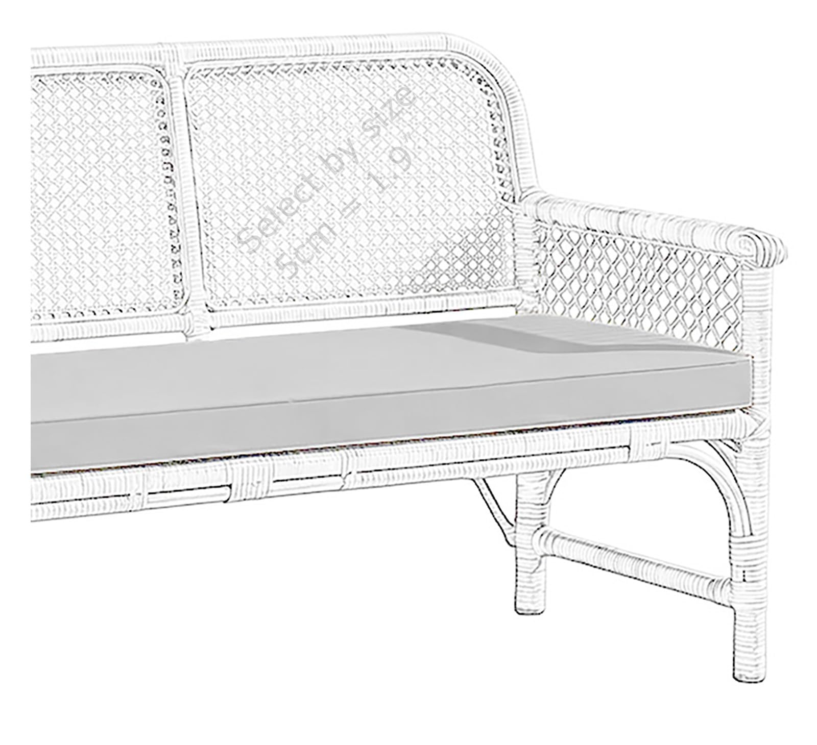 Miecoae Silver Grey 5Cm/1.9" Thick Outdoor Bench Cushion Waterproof 80% 48 X 16 40X18 48X20 57 70 60 Inch 48X18 54X18, Settee Couch Pads With Zipper Washable, Patio Swing Seat Cushion(,230X60 Cm 91X24 In)