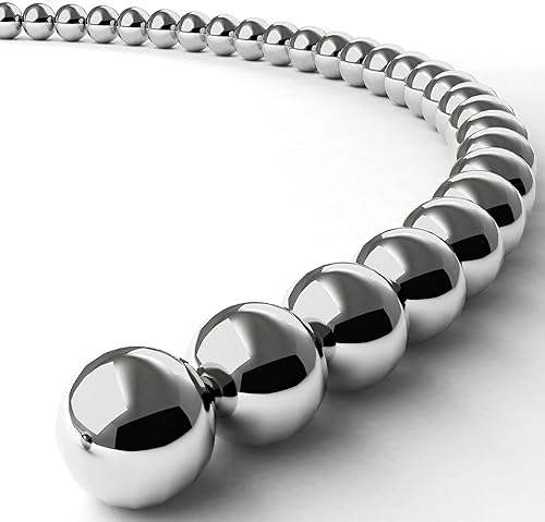 125 bolas agitadoras de mezcla de esmalte de uñas de acero inoxidable de 18 pulgadas