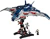 LEGO ɐ Marvel Avengers: Age of Ultron Quinjet 76325 – Collectible Marvel Plane Toy Making Set for Kids Who Love Superheroes 12 Years and Over, Superhero Action (1131 Pieces)