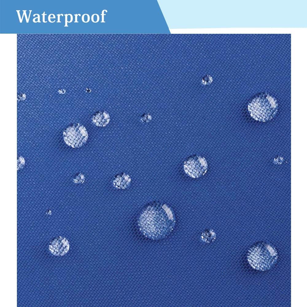 Boat Center Console Cover Large Size 600D Heavy Duty Waterproof Oxford Blue