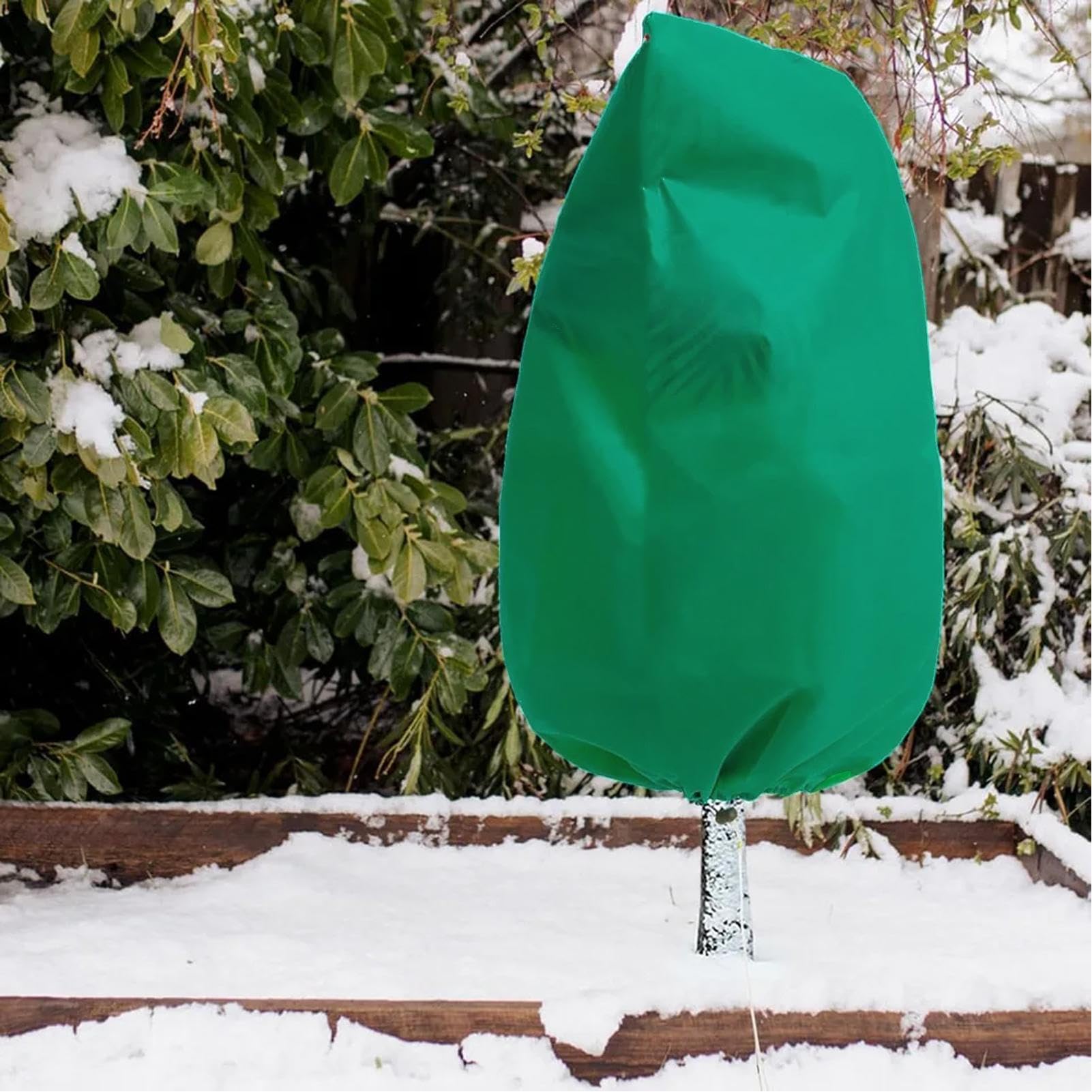 Voiles d'hivernage pour extérieures Avec cordon épais 2 pièces anti-froid
