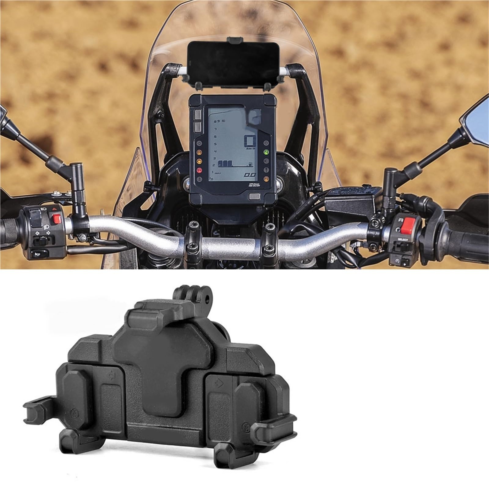 Per Suzuki V-STROM 800DE V-Strom 2023 Supporto Per Telefono Cellulare Moto 9mmto16mm Per Staffa Di Navigazione GPS