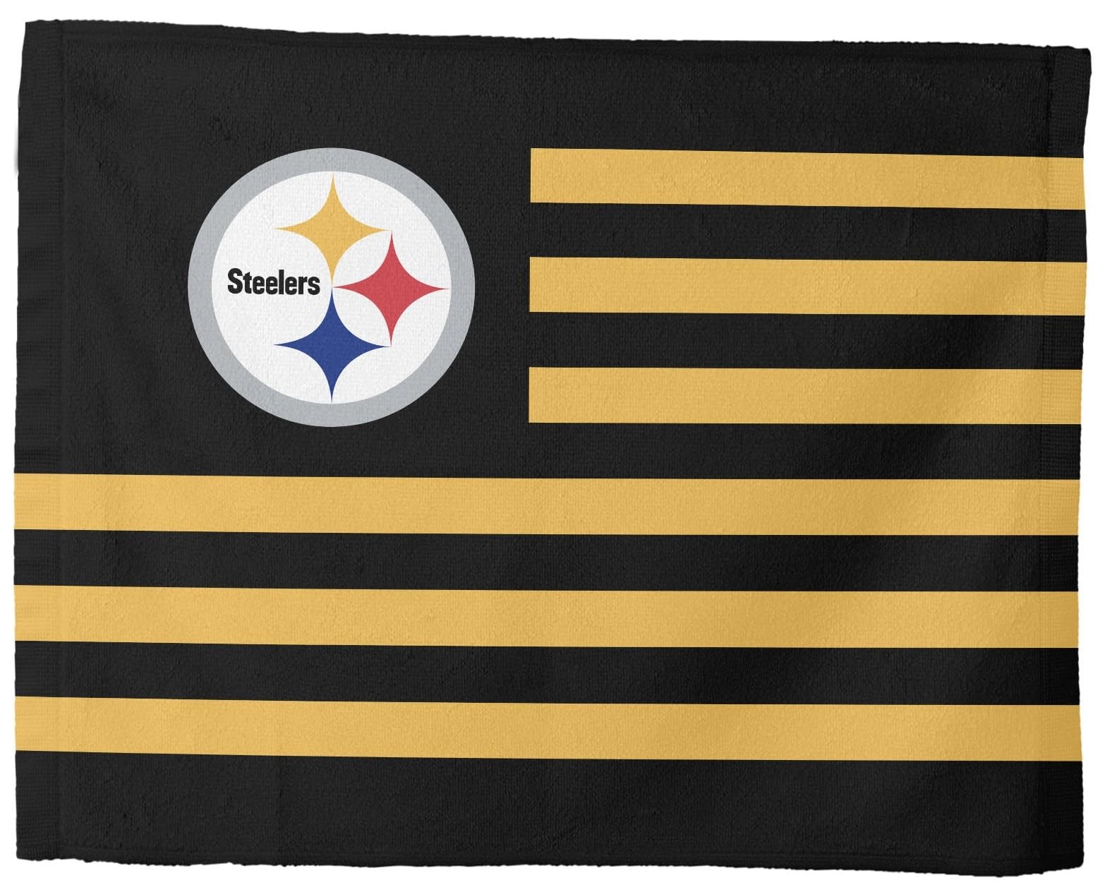 Northwest Multicolor Pittsburgh Steelers Nfl Team Flag Rally Towel, 15 X 18 Inches