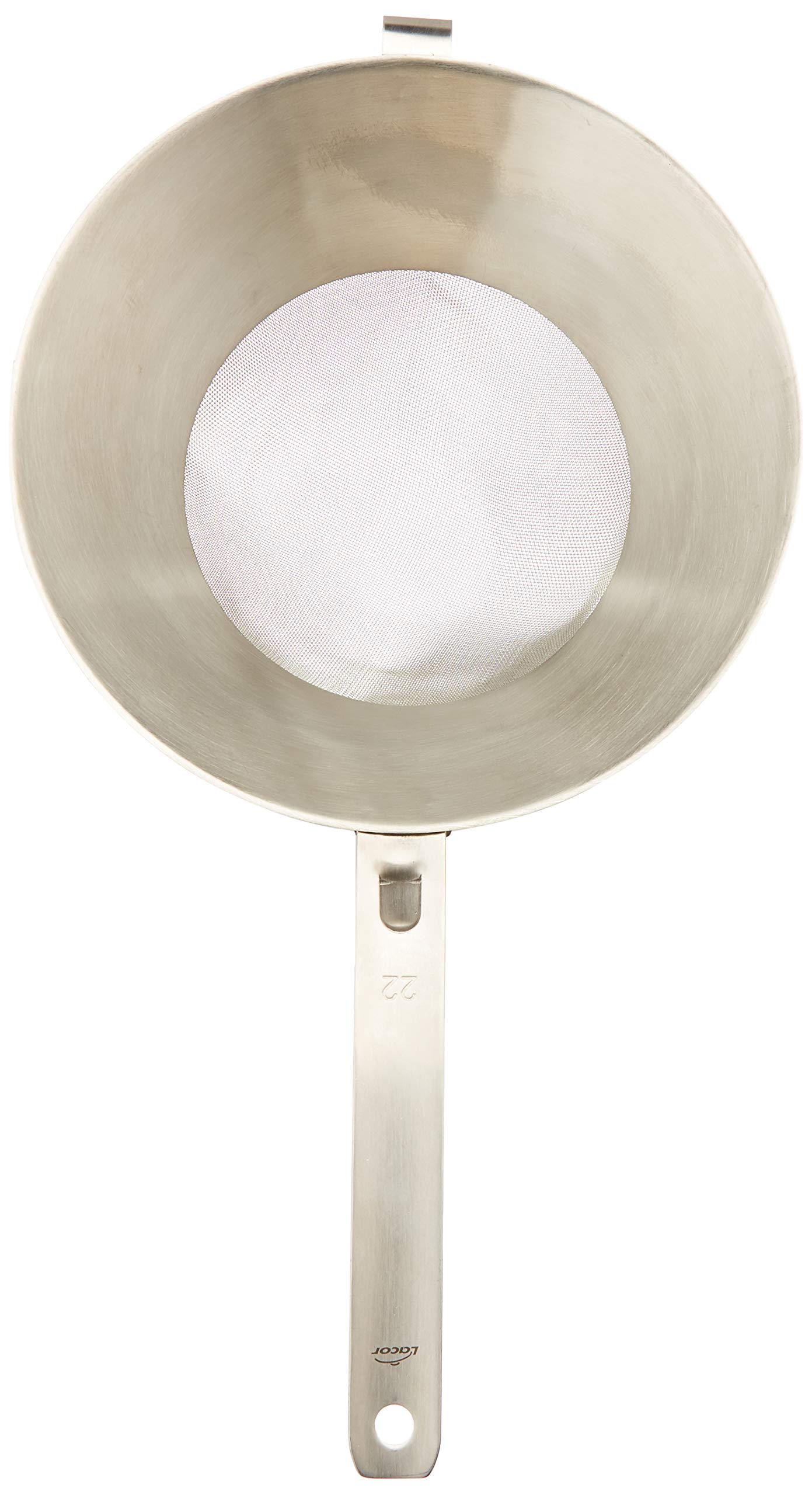 Ghidini, colino in acciao inox mm 180, argento