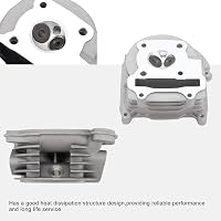 GOOFIT Hengerfej Szeleppel 4 Ütemű GY6 49cc 50cc Robogó Moped 139QMA 139QMB Motor Alkatrész 4