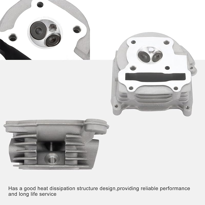 GOOFIT Hengerfej Szeleppel 4 Ütemű GY6 49cc 50cc Robogó Moped 139QMA 139QMB Motor Alkatrész