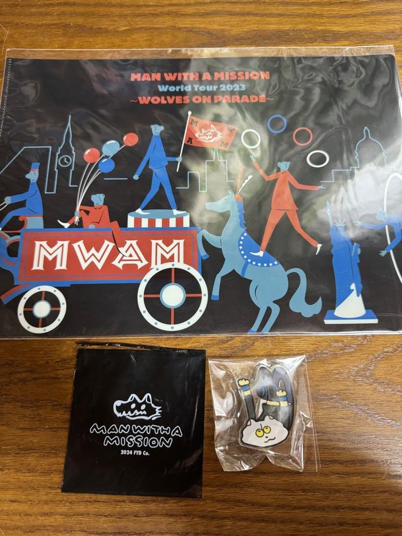 Amazon.co.jp: マンウィズ カミカゼボーイ FWAM ツアー メモクリップ 