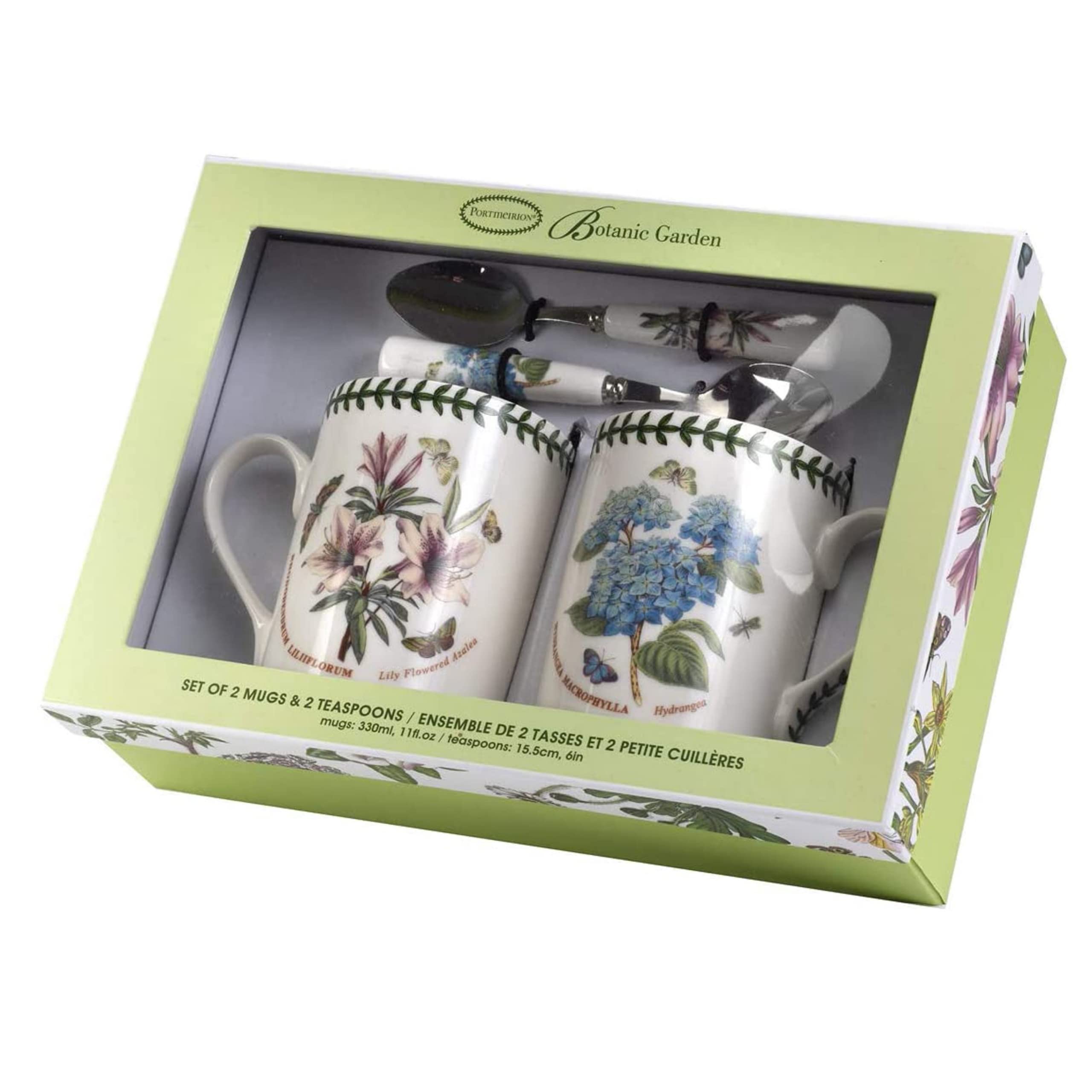Amazon.com: Portmeirion Botanic Garden Mug and Teaspoon Set
