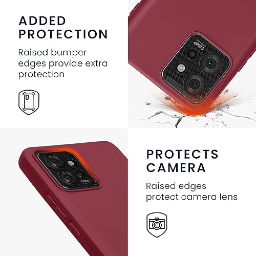 Miniatura 10 de kwmobile Funda compatible con Motorola ThinkPhone - Funda protectora de silicona TPU suave y delgada, color negro mate