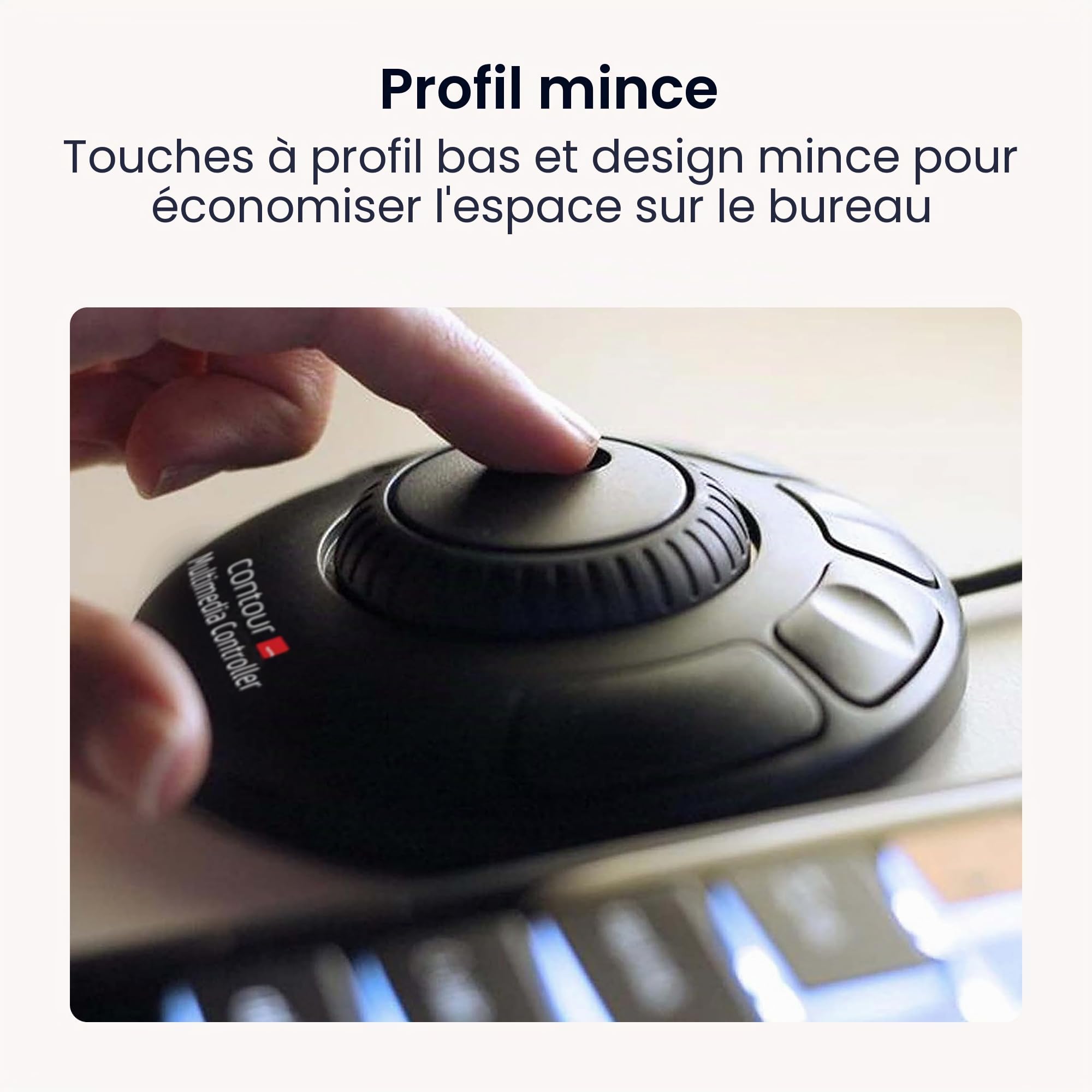 Contour Multimedia Controller Xpress USB Mac/PC Schwarz (Import Royaume Uni)