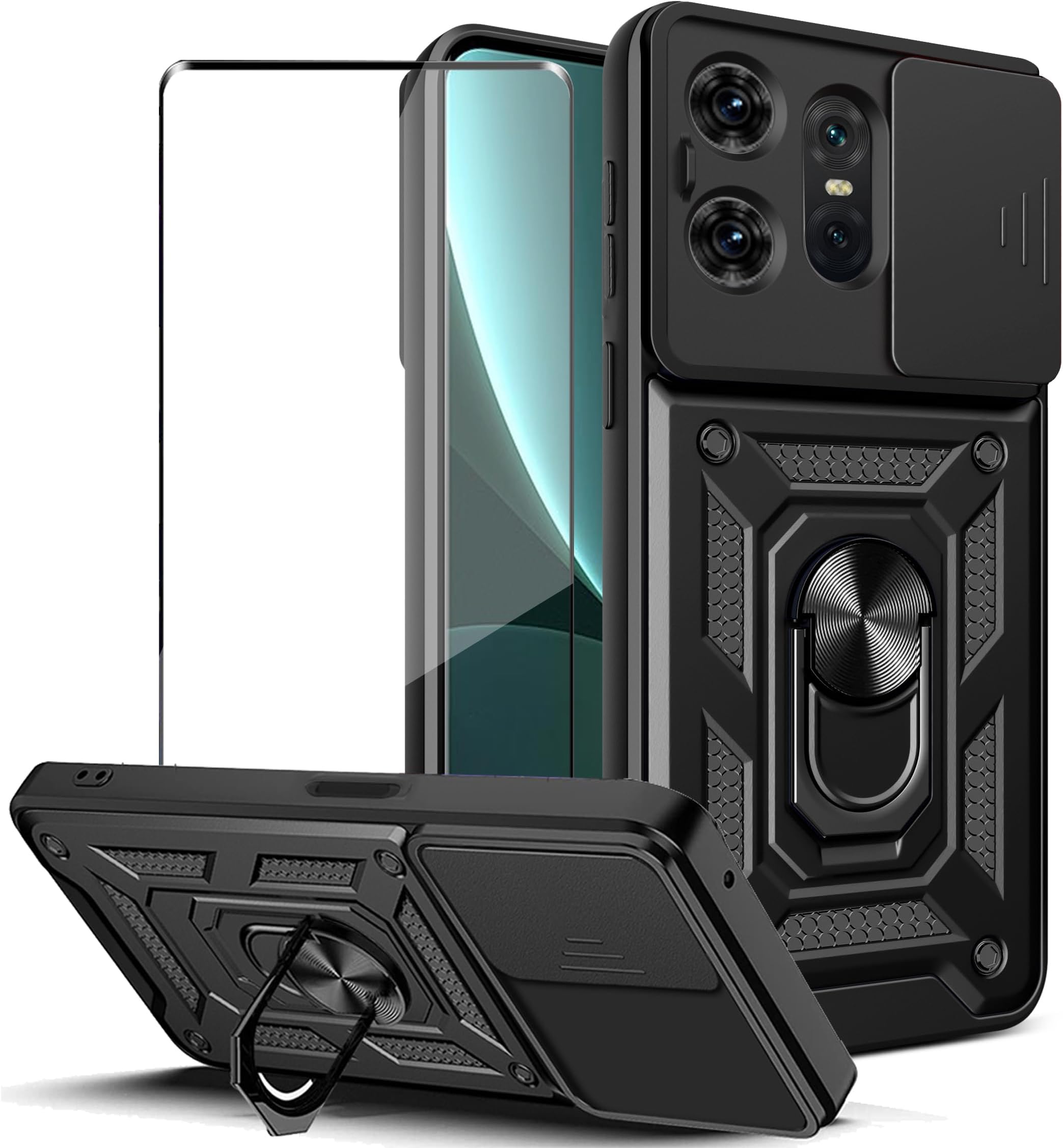 Asdsinfor - Funda Para Motorola Edge 50 Pro, Funda Tipo Portafolios De