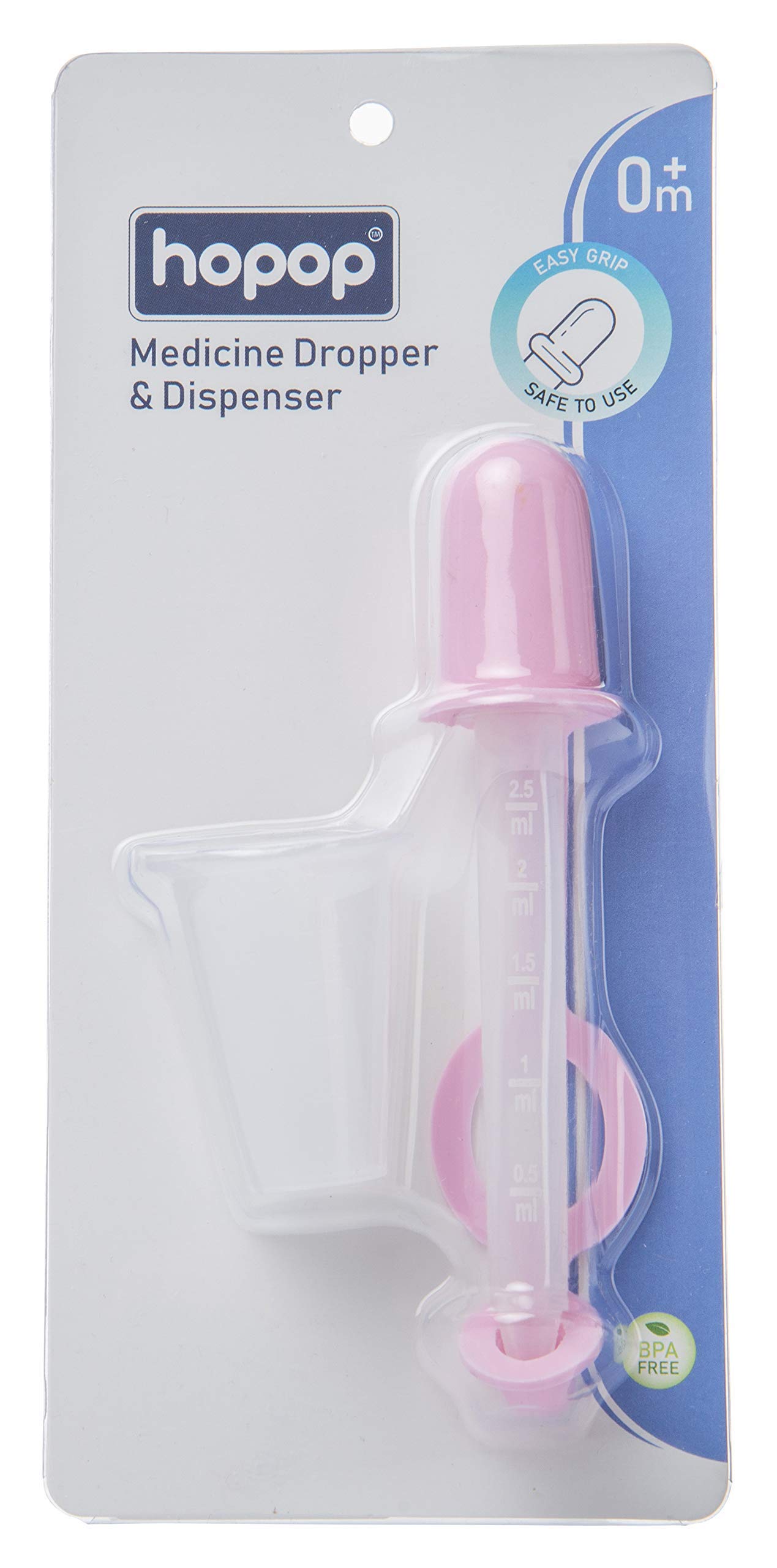 Hopop Baby Medicine Dropper & Dispenser (Pink)
