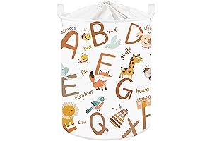 Large Game Hamper for Kids Room - Animal Print