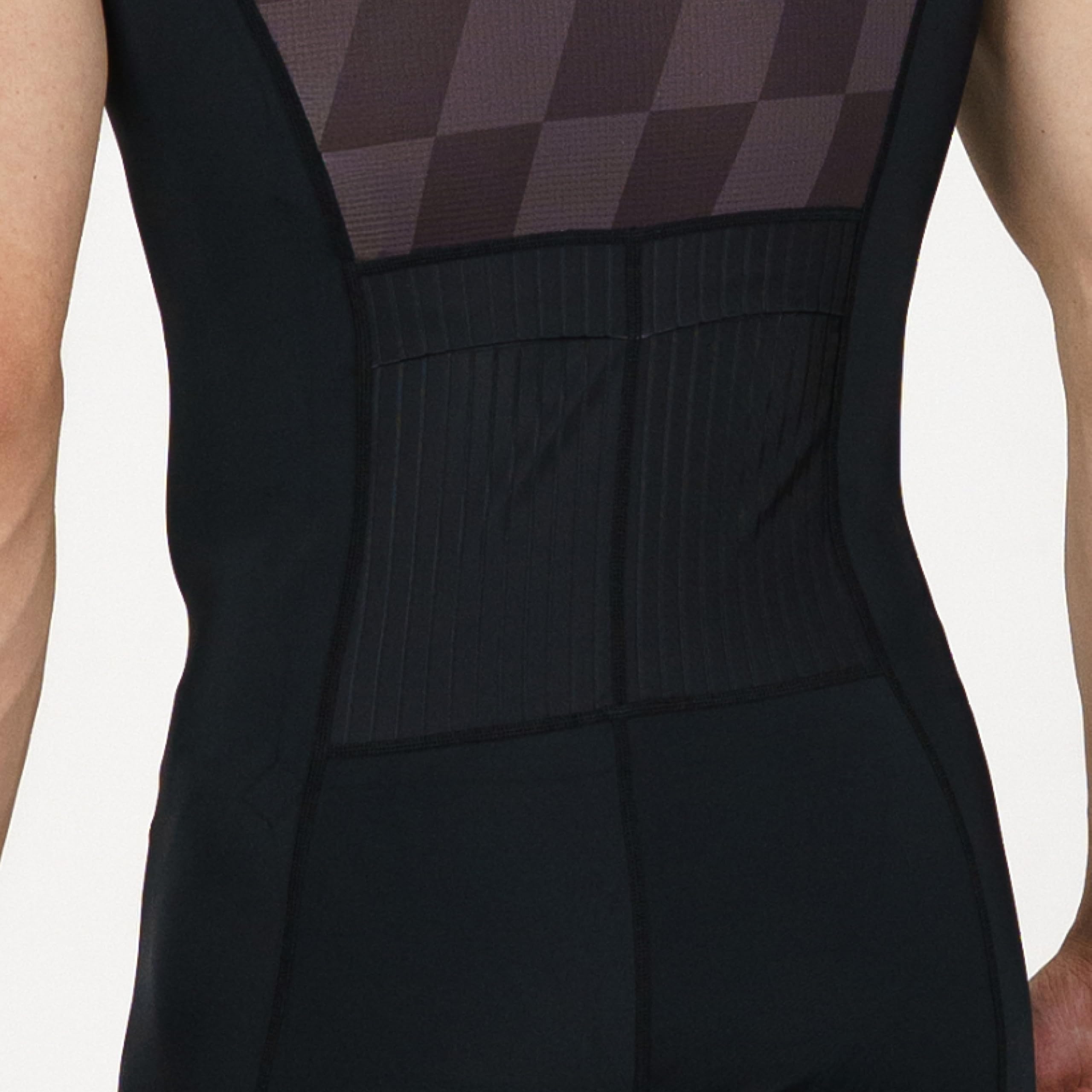 SLS3 Costumes de triathlon Elite sans manches pour homme – Triathlon Triathlon – Chamois italien, poches intérieures et arrière