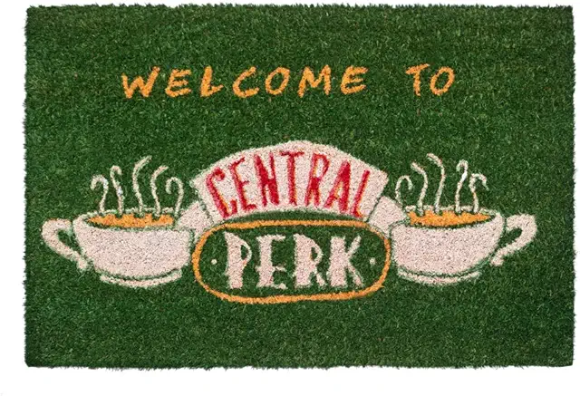 Felpudo Friends Central Perk - Alfombra entrada antideslizante 40x60 cm