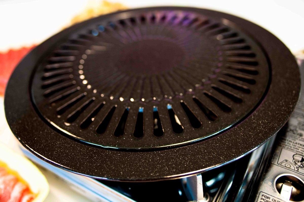 Korean BBQ Grill Stovetop Smokeless Indoor/Outdoor Buy Online in United Arab Emirates at