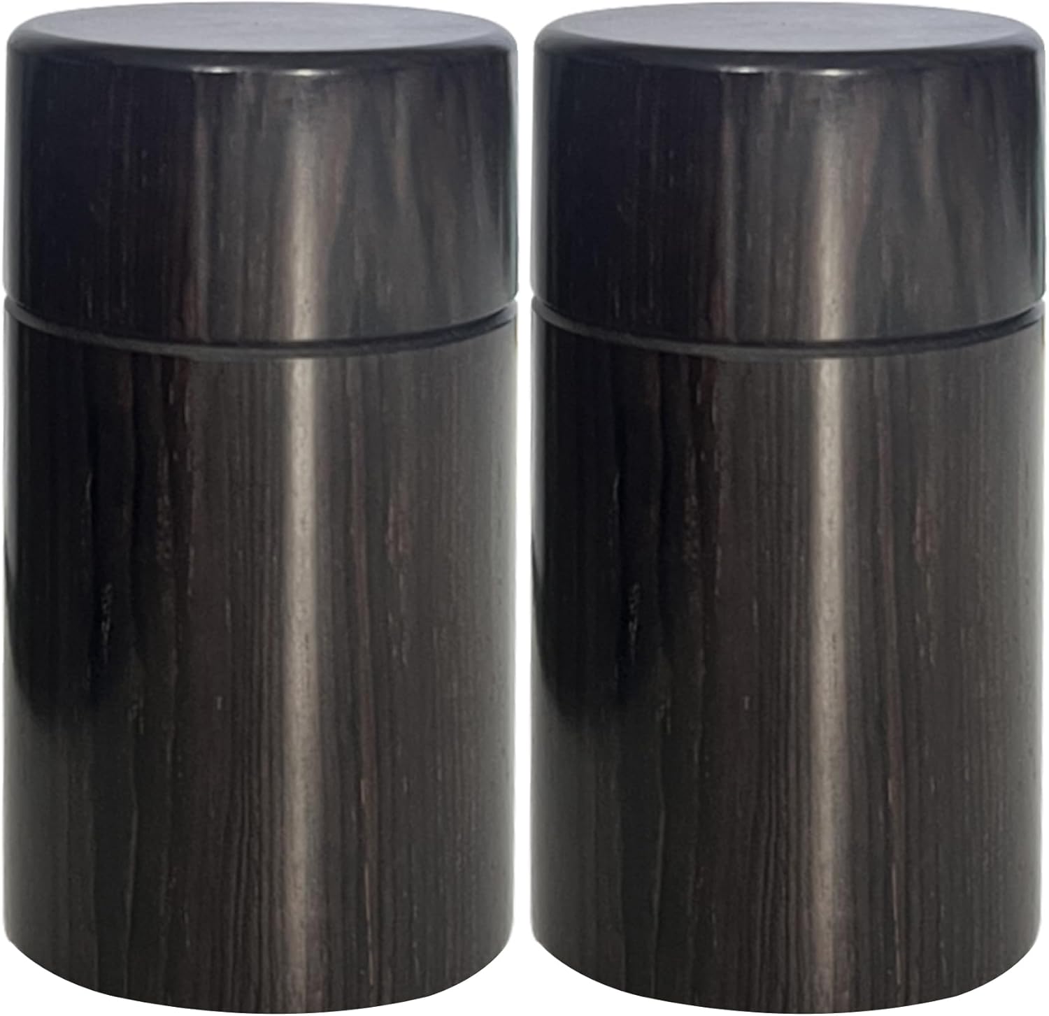 Small Wood Urns Keepsake for Ashes, Portable Mini Urn for Human Ashes, Memorial Small Urns for Ashes Keepsake (M-Set of 2)