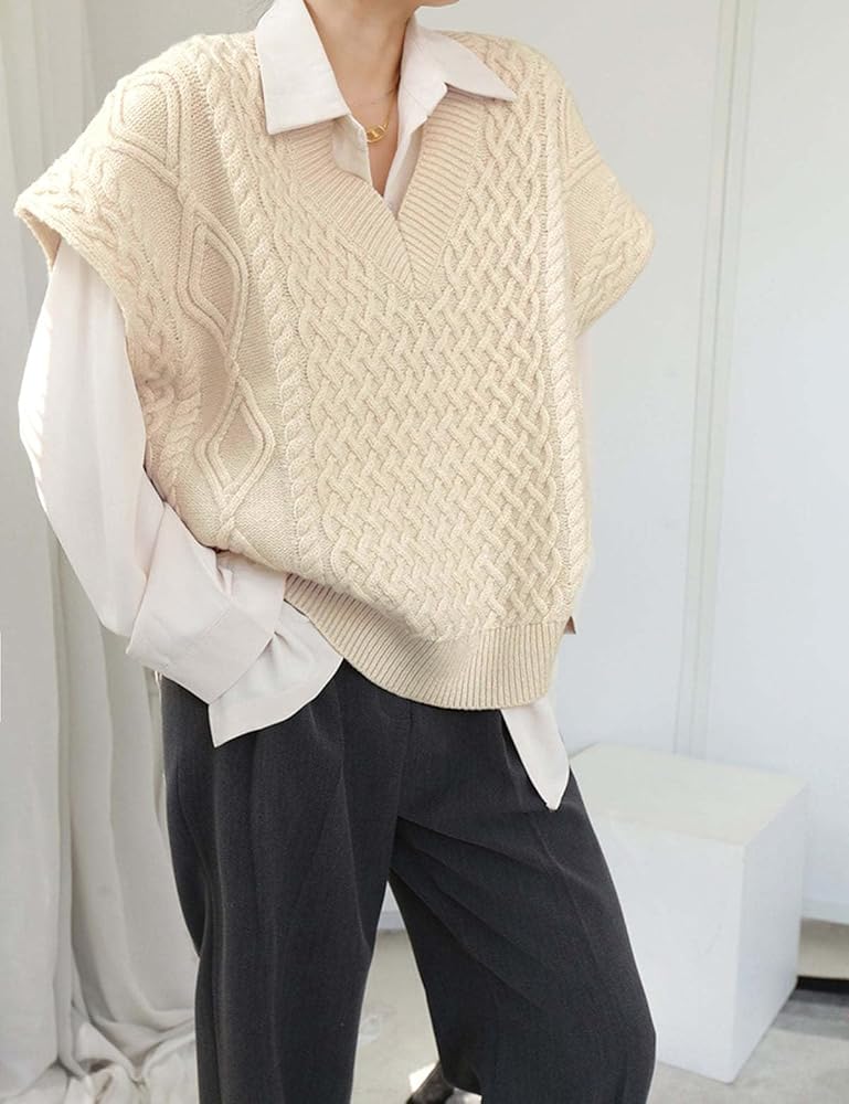 トップス Graphpaper 22ss \"suvin cable knit vest\" Graphpaper - グラフペーパー / SUVIN VEST | NOTHING BUT