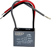 Vista 1 de HQRP Condensador de ventilador de techo CBB61 1uf+2uf de 3 cables listado UL