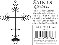 Vista 7 de Señora de los milagros, vela LED sin llama de oración devocional