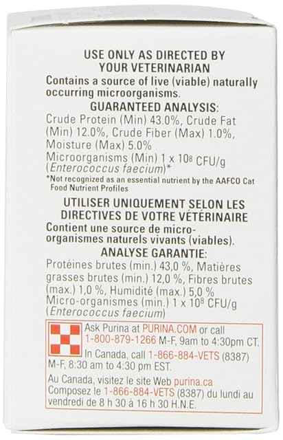 Foto 4 de 5 de Purina Fortiflora Purina 3-Pack Suplemento Fortiflora Felina nutricional para los Animales domésticos 90…