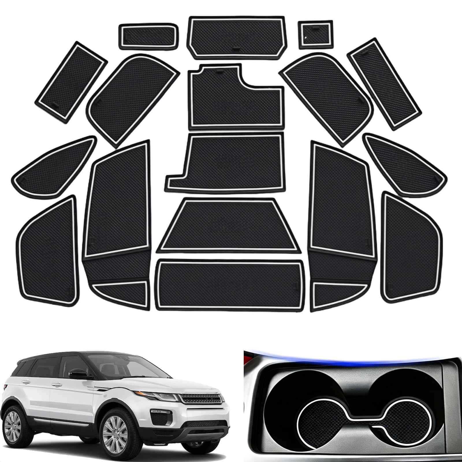 Alfombrillas para Ford Focus 2015-2018 protectoras antideslizantes para el interior