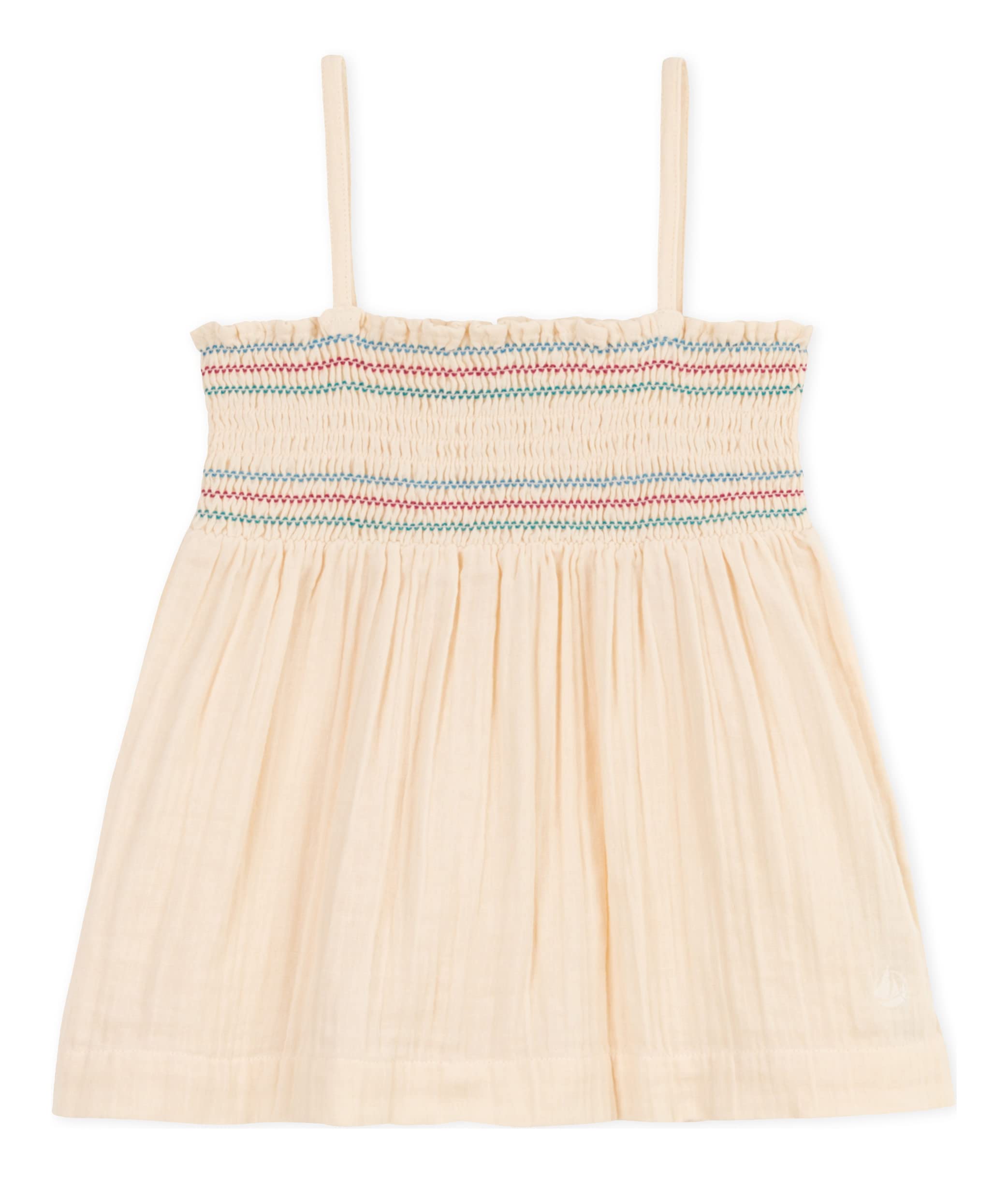 Petit Bateau Blusa sin Mangas para Niñas
