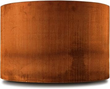 صندوق زراعة معدني دائري من الفولاذ من Plantercraft-Corten، وعاء خارجي ريفي كبير حديث للاستخدام التجاري والمنزلي [عبوة من قطعتين]