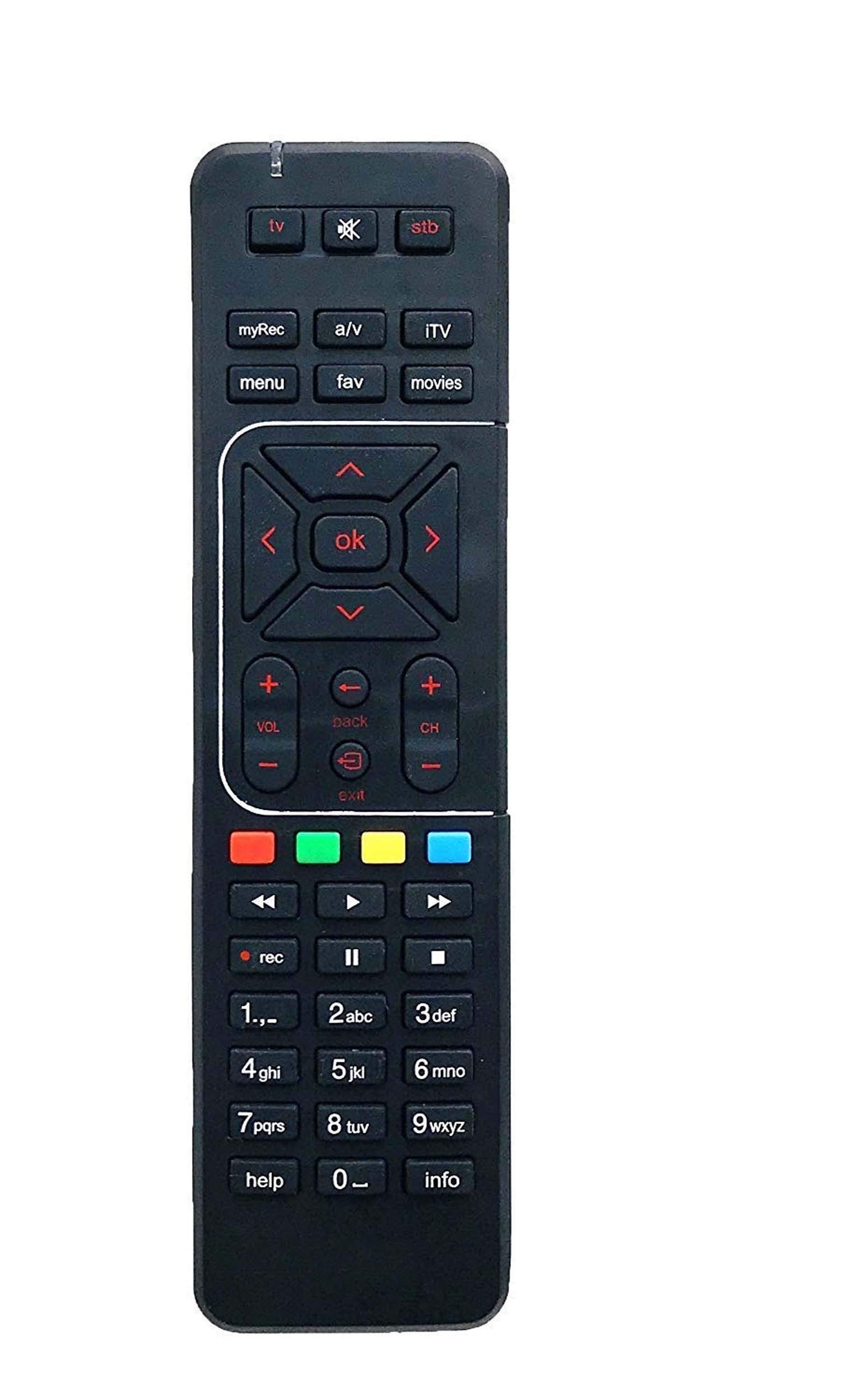 Remote Compatible for Airtel Digital TV dth Remote HD/SD Box Support
