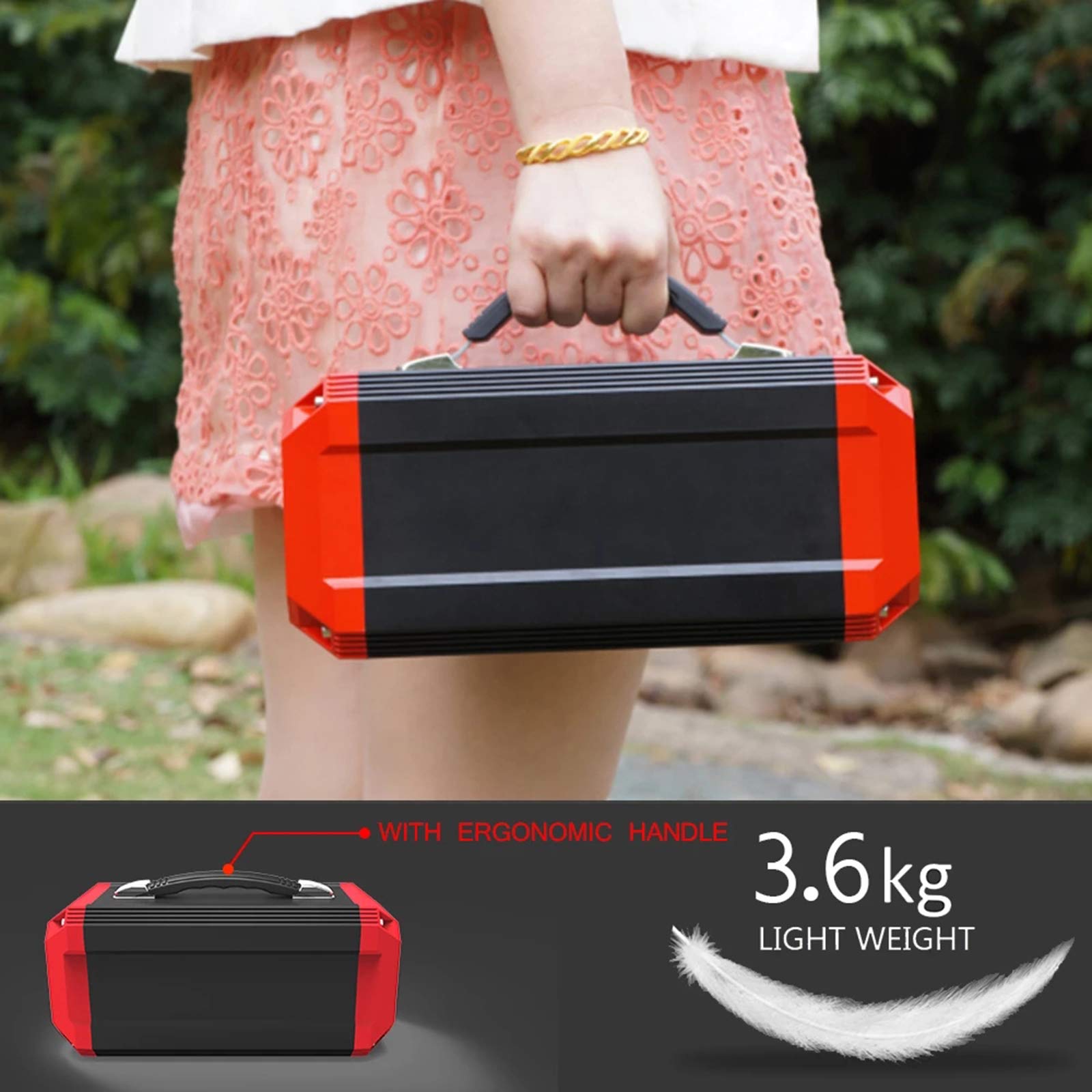 330 WH / 89200 Mah Central Eléctrica Portátil Banco De Energía De 110V 220V AC Generador Solar Carga De La Batería del UPS para Cámaras Digitales, Tabletas, Etc.
