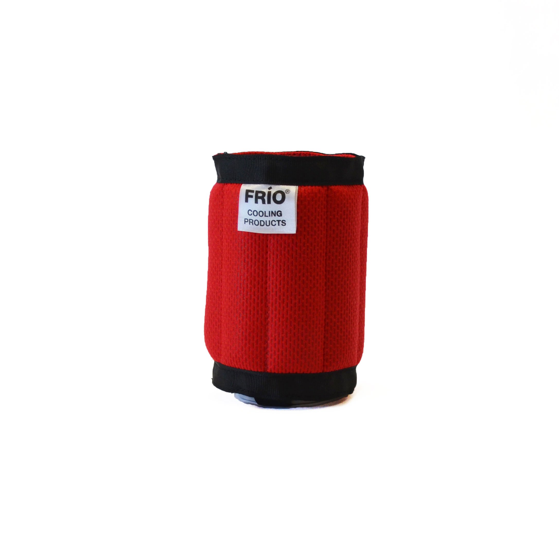 FRIO Drinks Cooler- Soak in Water, No need for Refrigeration (Red with Black Trim)