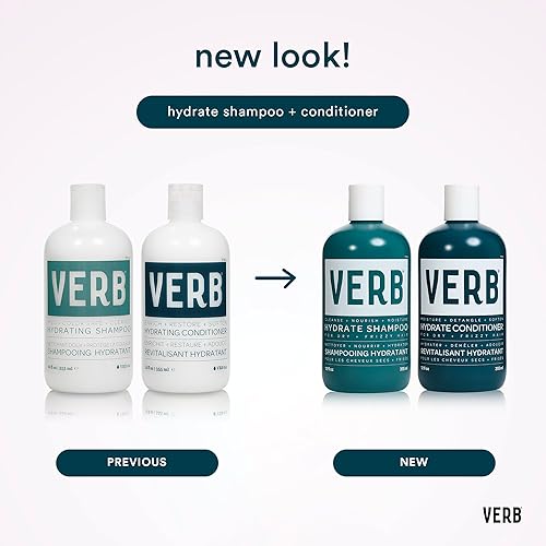Miniatura 4 de VERB Hydrate Shampoo limpia el cabello seco y encrespado para reducir el encrespamiento y añadir humedad al cabello