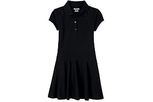 The Children's Place Girls Black School Girl Uniform Cosplay