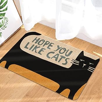 ラグ・カーペット KEY DOG&KEY CAT DOOR MAT ラグ・カーペット KEY