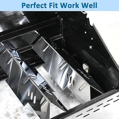 Miniatura 10 de Adviace Parrillas de parrilla Piezas para parrilla Dyna-Glo Piezas de repuesto 2 quemadores DGF350CSP, DGF350CSP-D, rejillas de parrilla de barbacoa