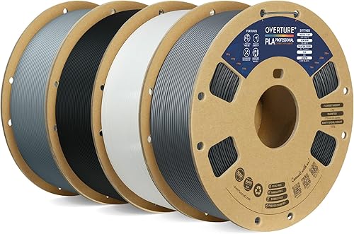 Vista 69 de OVERTURE PLA Plus (PLA+) Filament 1.75mm, Stronger & More Durable, Professional Toughness 3D Printer Filament 1kg (2.2lbs), High Precision +