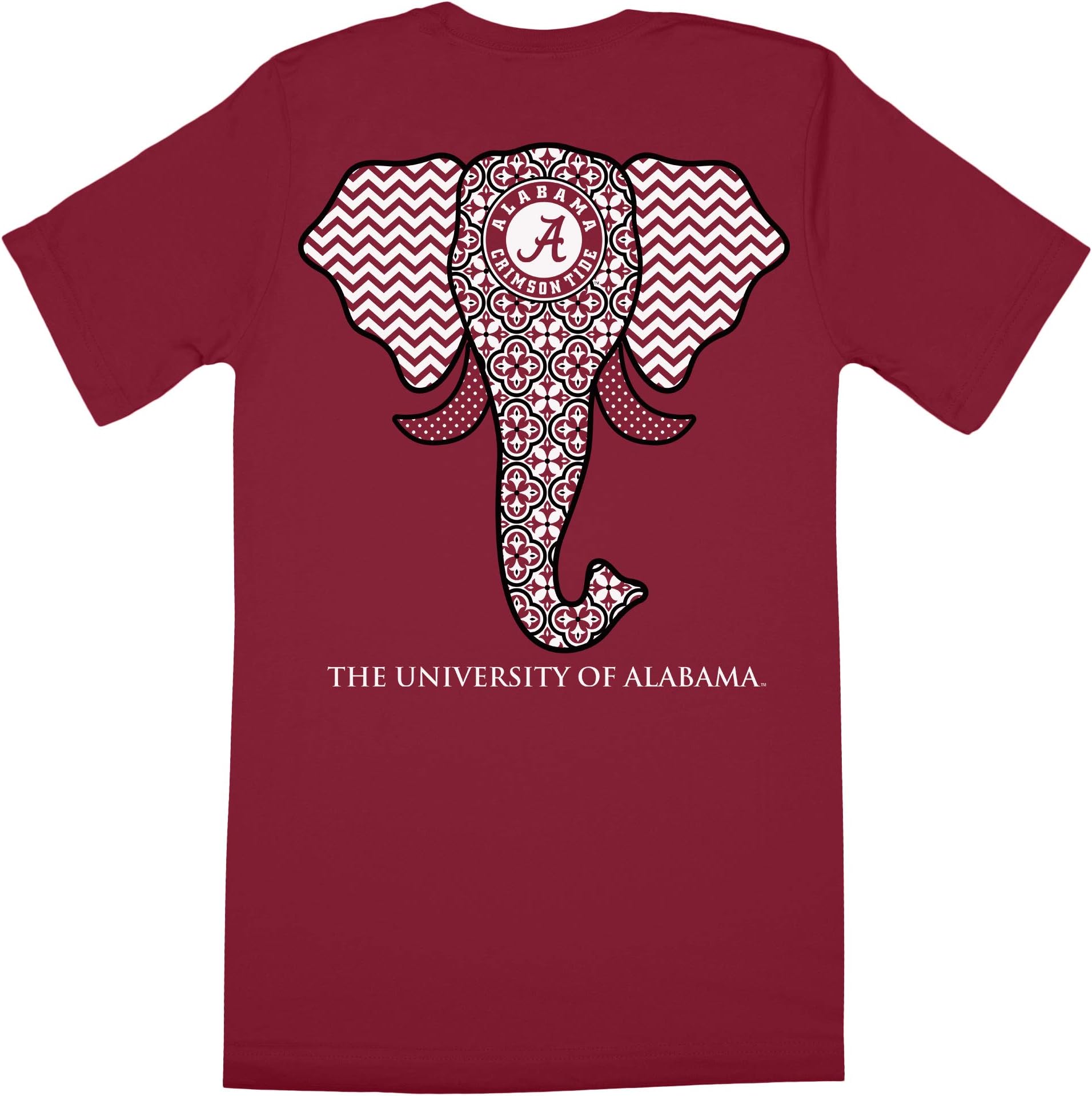 Southern CoutureAlabama Crimson Tide Elephant Women's Classic Fit T-Shirt