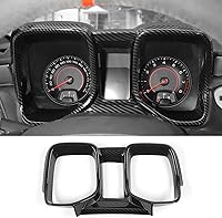 Vista 1 de Panel de ajuste de fibra de carbono para tablero, bisel de marco de tablero para Chevrolet Chevy Camaro 2010-2015