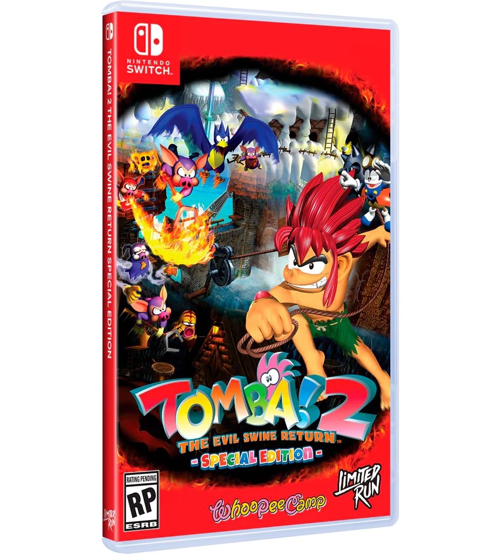 Tomba! 2 トンバ！ザ・ワイルドアドベンチャー switch Amazon.com: Tomba! 2: The Evil Swine Return Special Edition