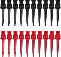 20pcs Copper Test Hook Clips for Multimeter Lead Testing