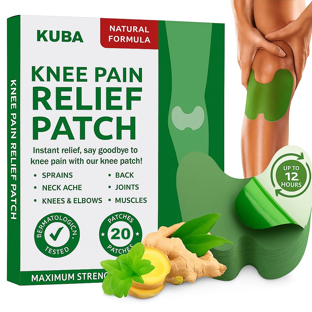 Herbal Pain Relief Patches - 20 Knee Pain Patches (Specially Designed for Knee Joints) 100% Safe & Natural Knee Pain Relief Products | Instant Relief | No Side Effects (Pack 20)-picture-17