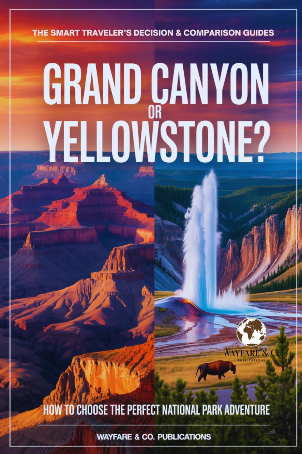 GRAND CANYON OR YELLOWSTONE? How to Choose the Perfect National Park Adventure: Scenery, Wildlife, Costs, Best Time to Visit, and 3–7 Day Itineraries ... Traveler’s Decision & Comparison Guides)