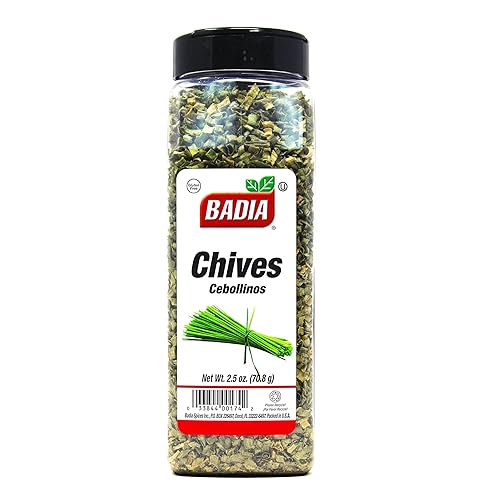 Miniatura 2 de Badia Cebollino seco, 2.5 onzas, cebollino secado al aire de primera calidad, fresco y sabroso para cocinar, sopas, ensaladas, huevos, salsas y más,