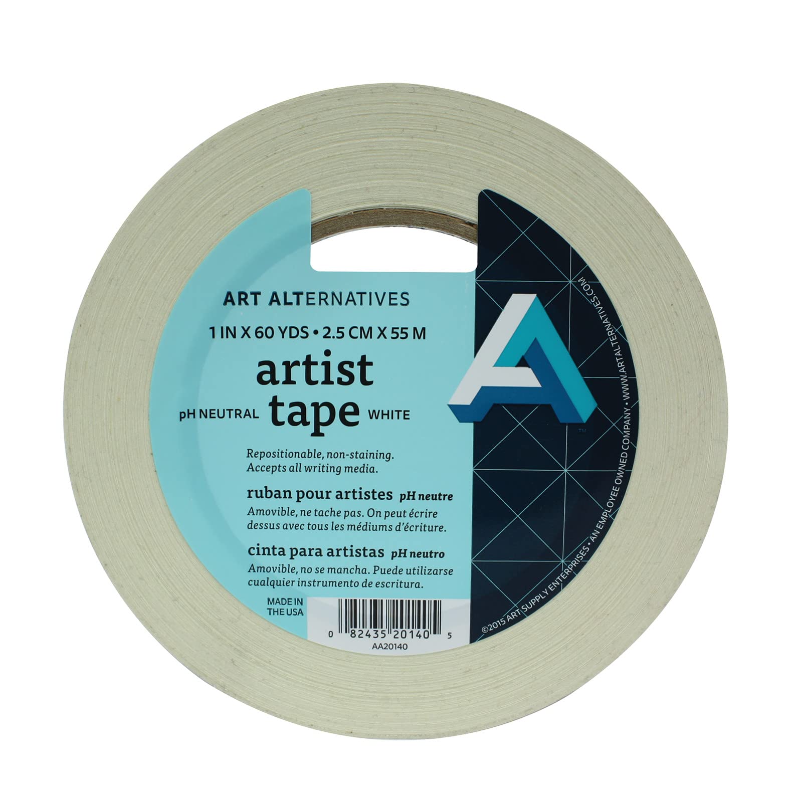 Economy White Artists taśma 2,5 cm x 50 m
