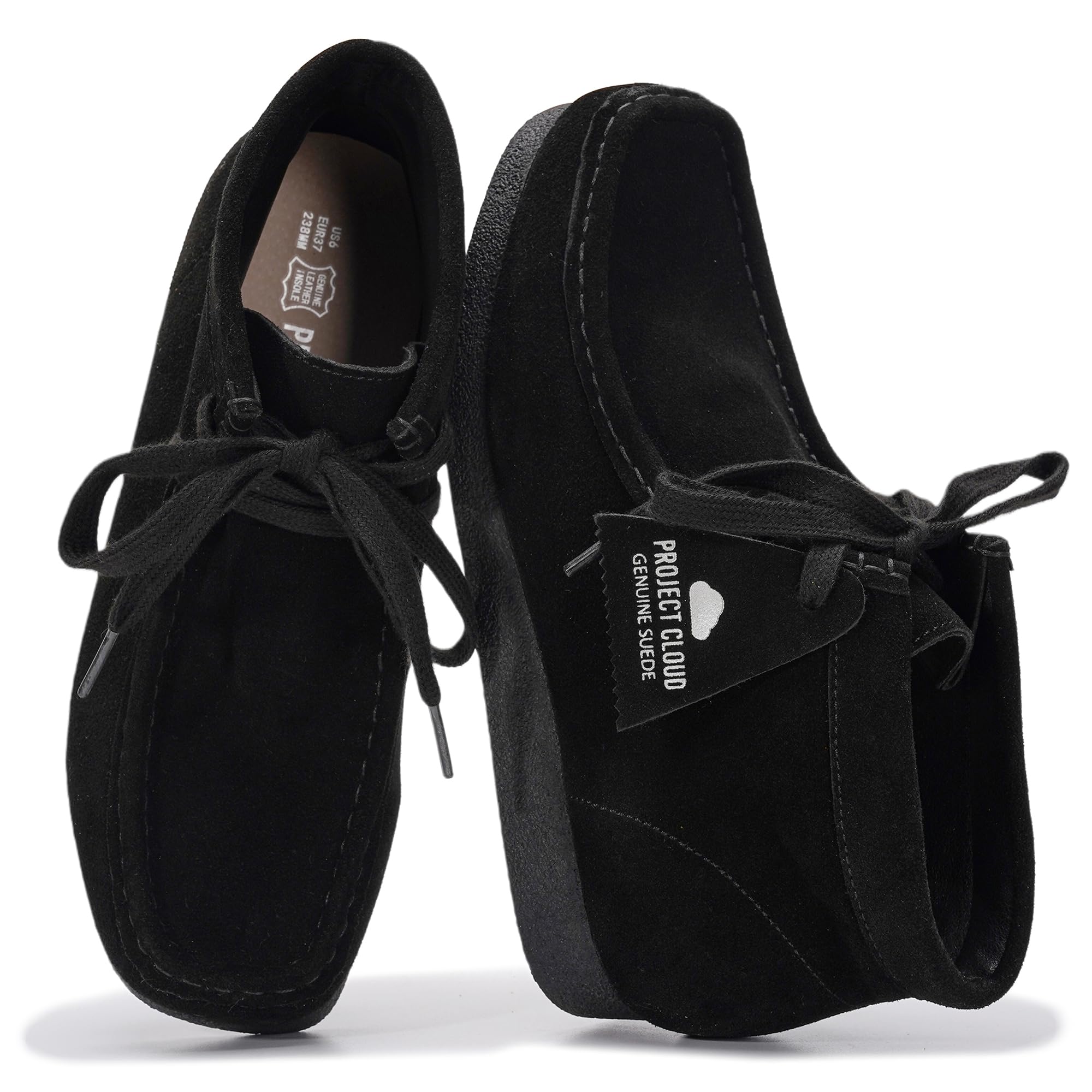 Project Cloud Genuine Leather Ankle Boots