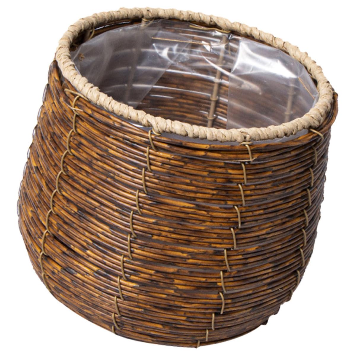 Cesta de almacenamiento de ratán Sewroro, ideal para organizar frutas y snacks en casa