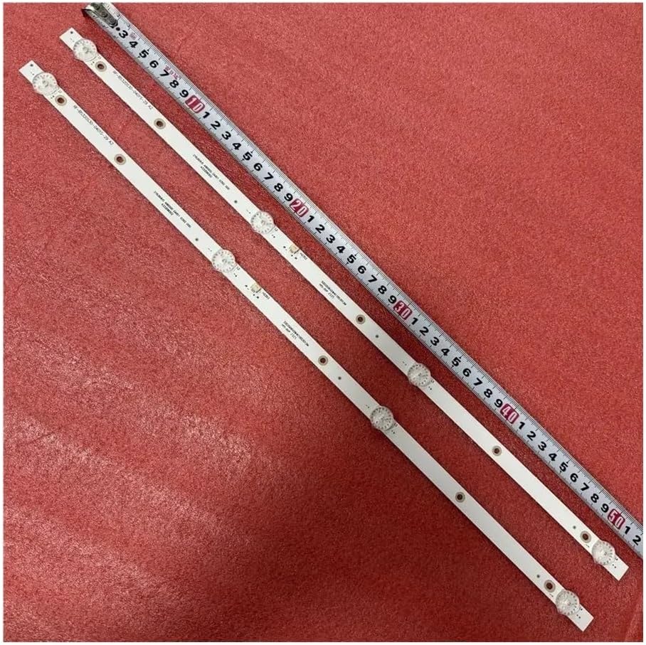 Backlight Strip 4LED Compatible with H-LED32ET3000 LED32ET3000 RF-BS320S30-0401S-29 A2 Spare Parts(2PCS Set for 1 TV)
