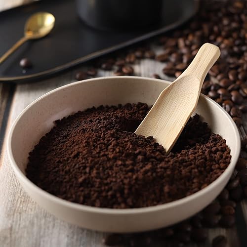 Miniatura 5 de Cucharas de madera pequeñas 12 piezas Mini condimentos azúcar condimento sal miel cucharadita café té mermelada mostaza helado cucharas de madera