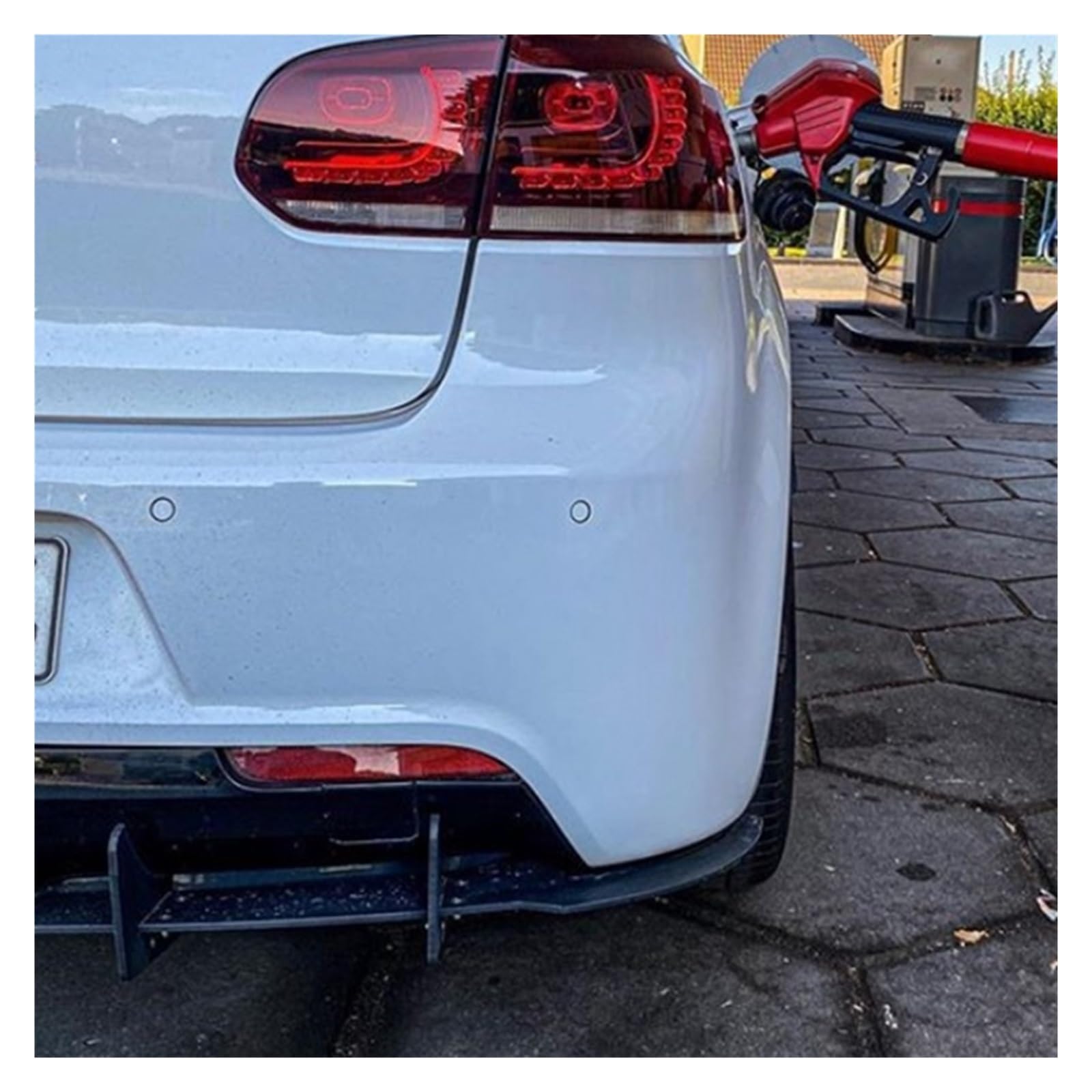 Dyfuzor tylnego zderzaka, osłona spoilera, Canarda dyfuzor tylnego zderzaka
