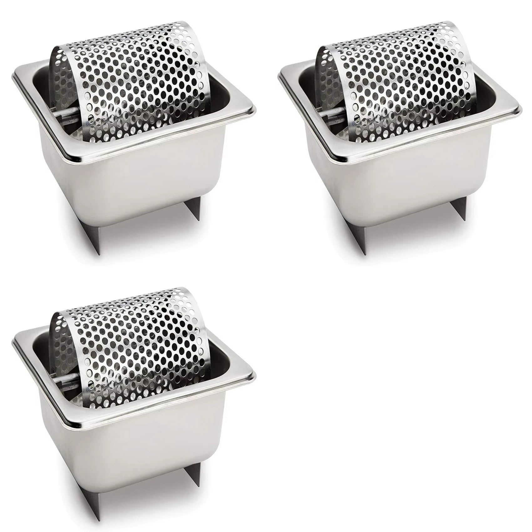 Vjsujehgy 3X Stainless Steel Butter Wheel - Melted Butter Dispenser for Even Spreading, Essential Kitchen Gadget